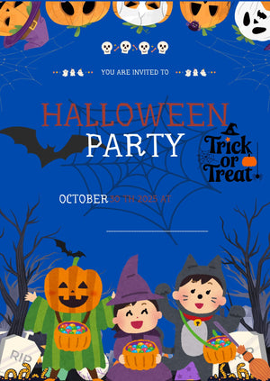 Halloween greeting cards