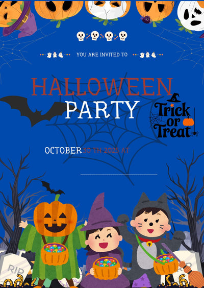 Halloween greeting cards