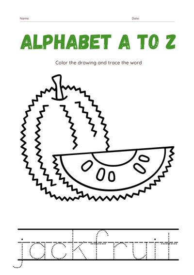Alphabet A to Z