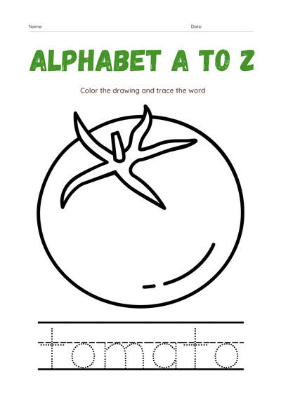 Coloring Worksheet