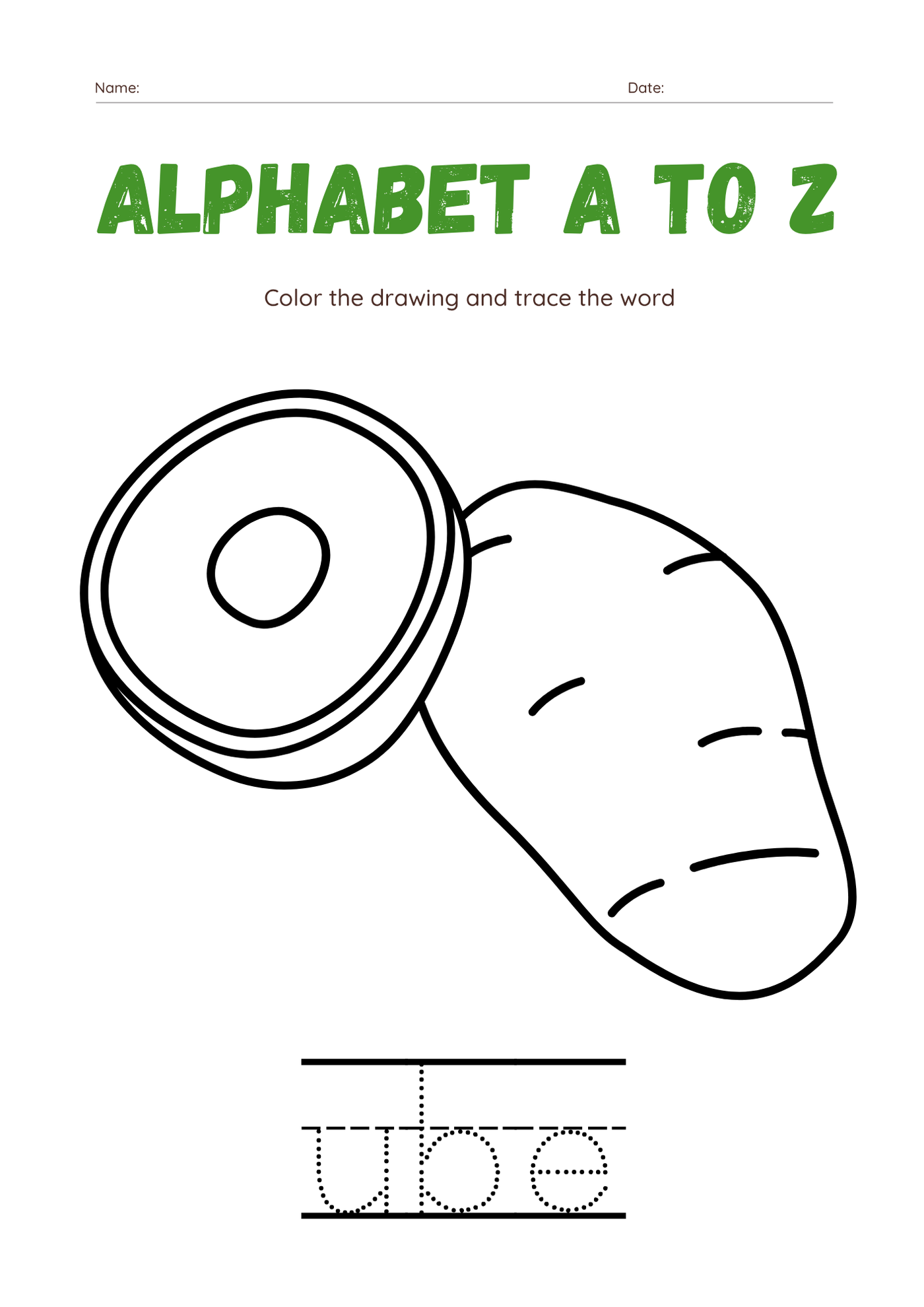 Coloring Worksheet