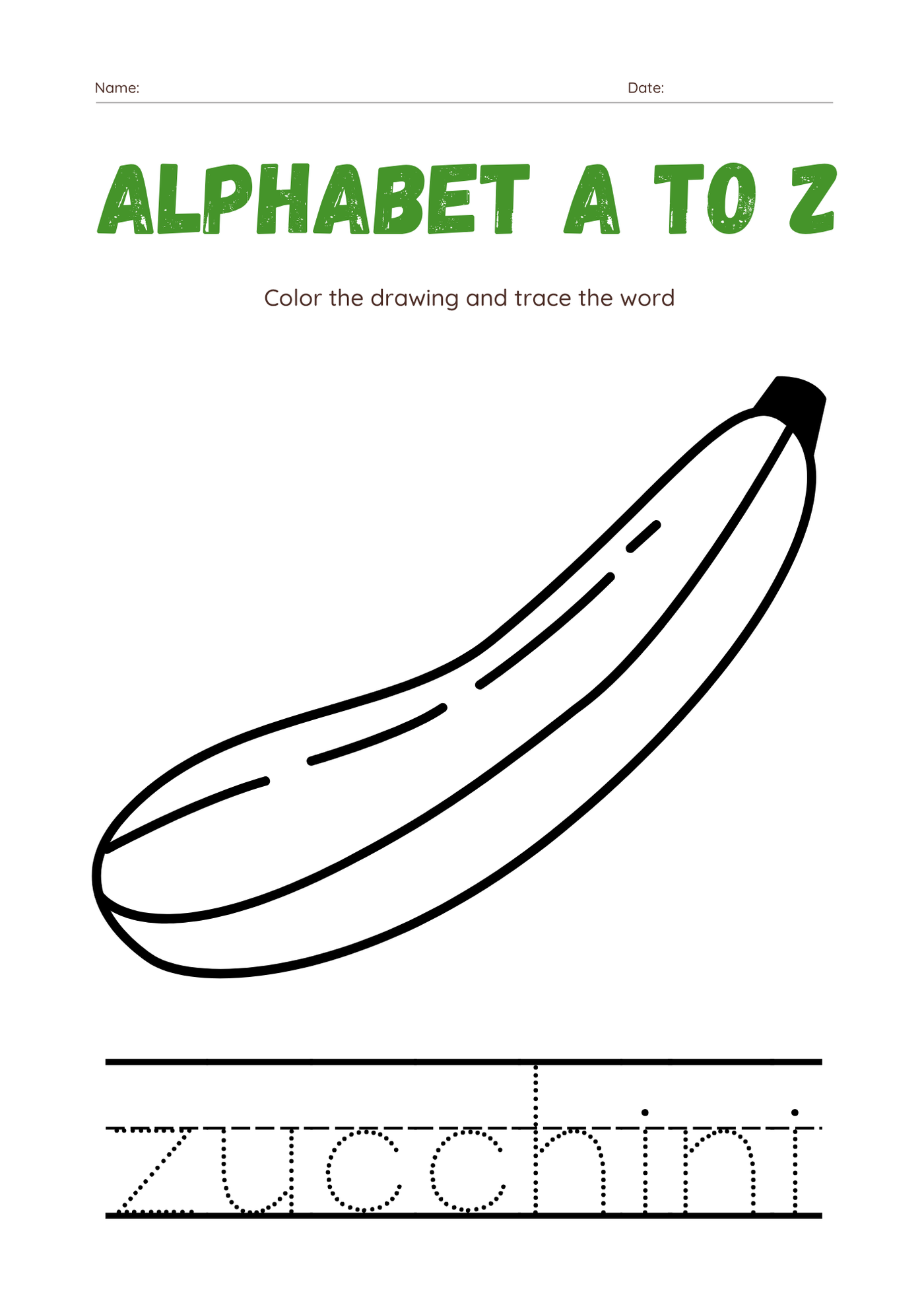 Coloring Worksheet