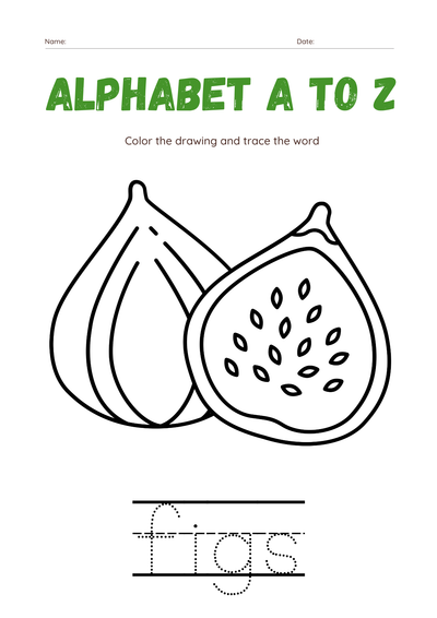 Alphabet A to Z