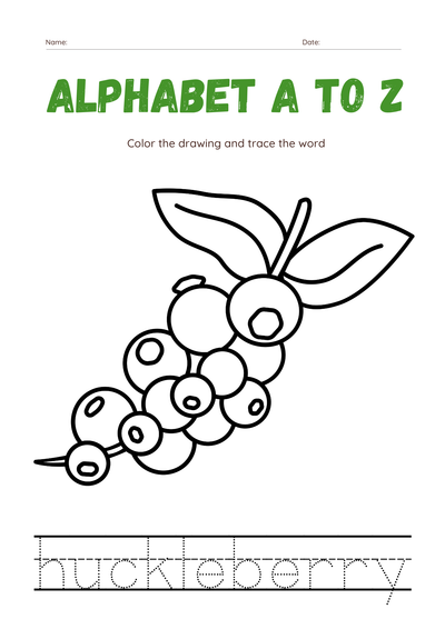 Alphabet A to Z