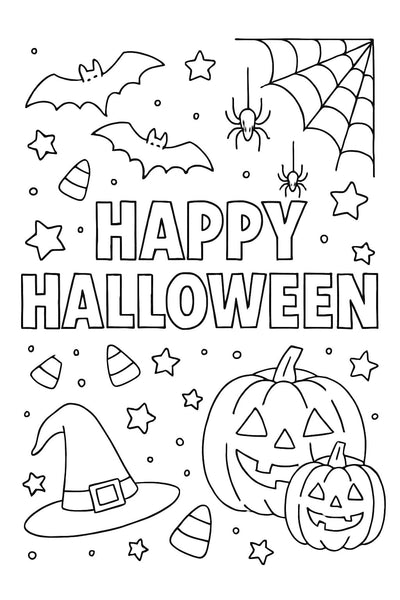 Halloween greeting cards