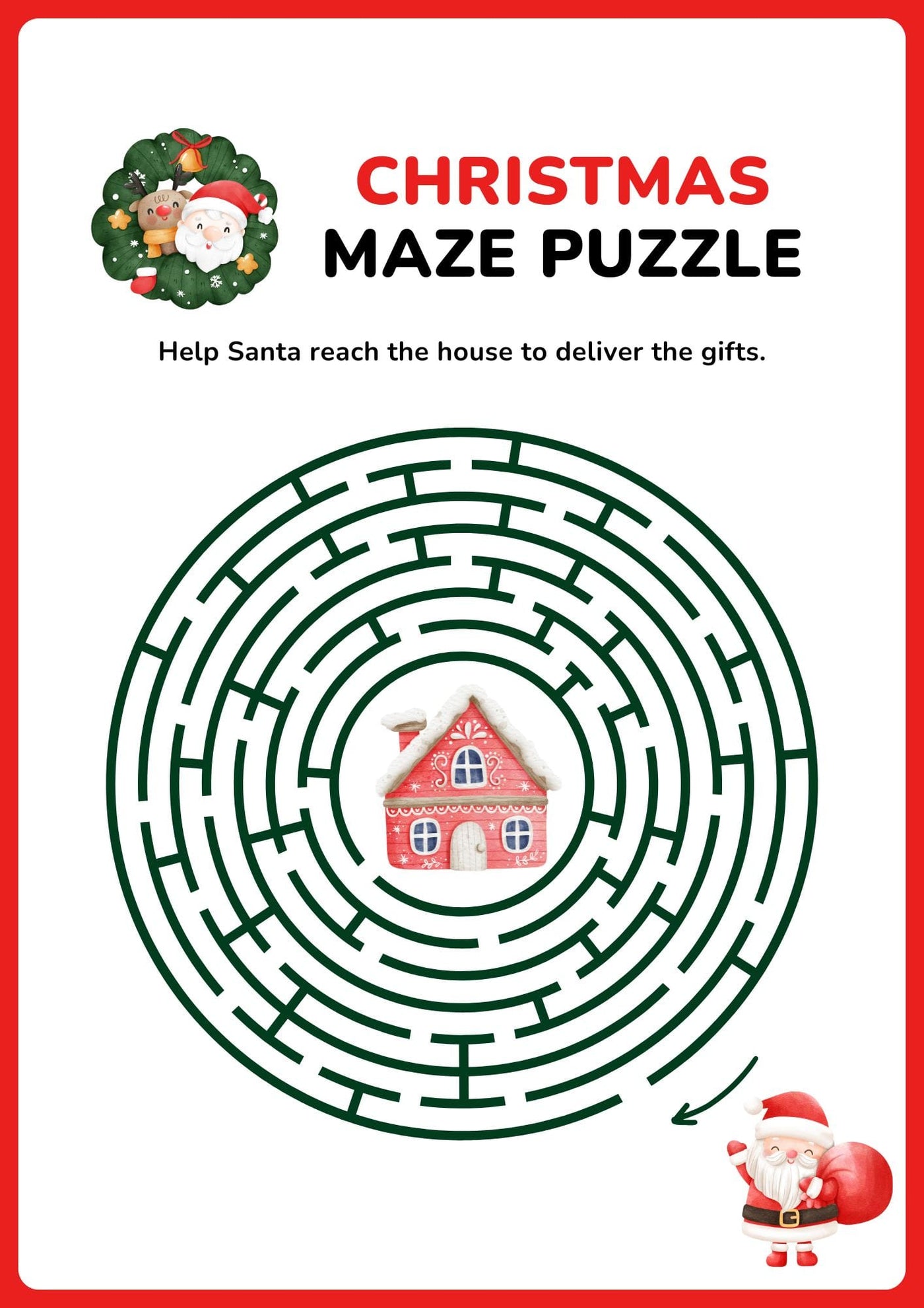 Christmas Activity book