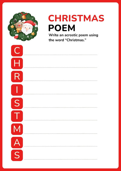 Christmas Activity book