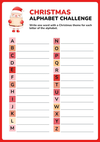 Christmas Activity book