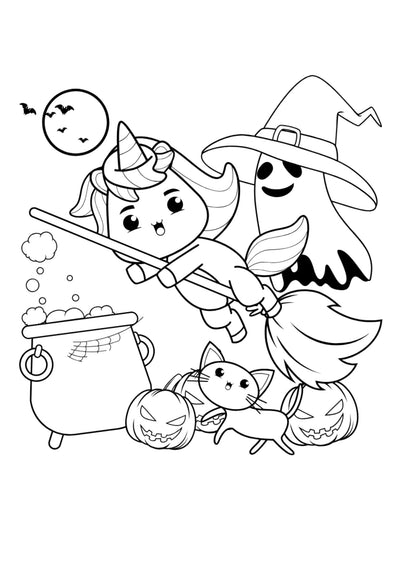 Halloween greeting cards