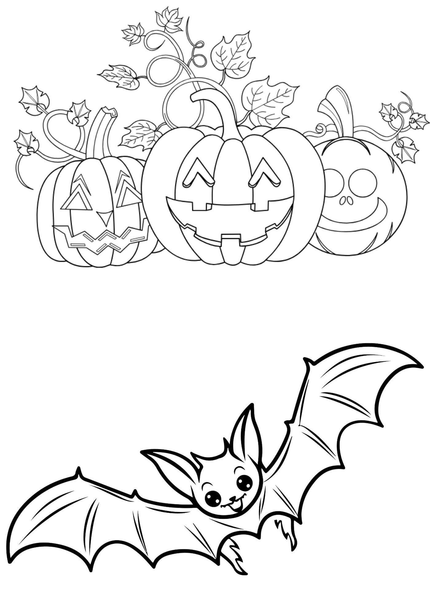 Halloween greeting cards