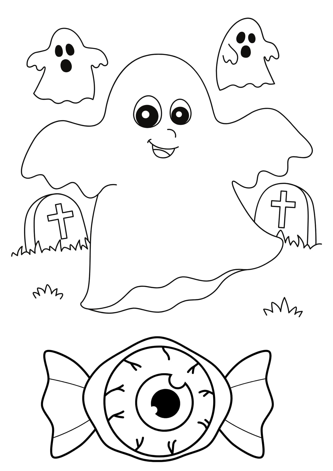 Halloween greeting cards