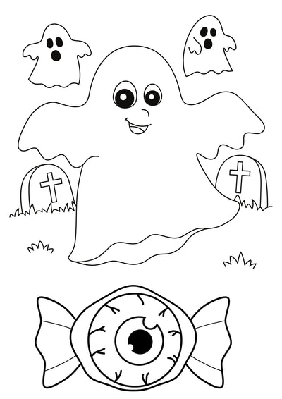 Halloween greeting cards