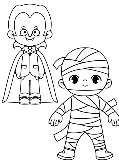 Halloween greeting cards