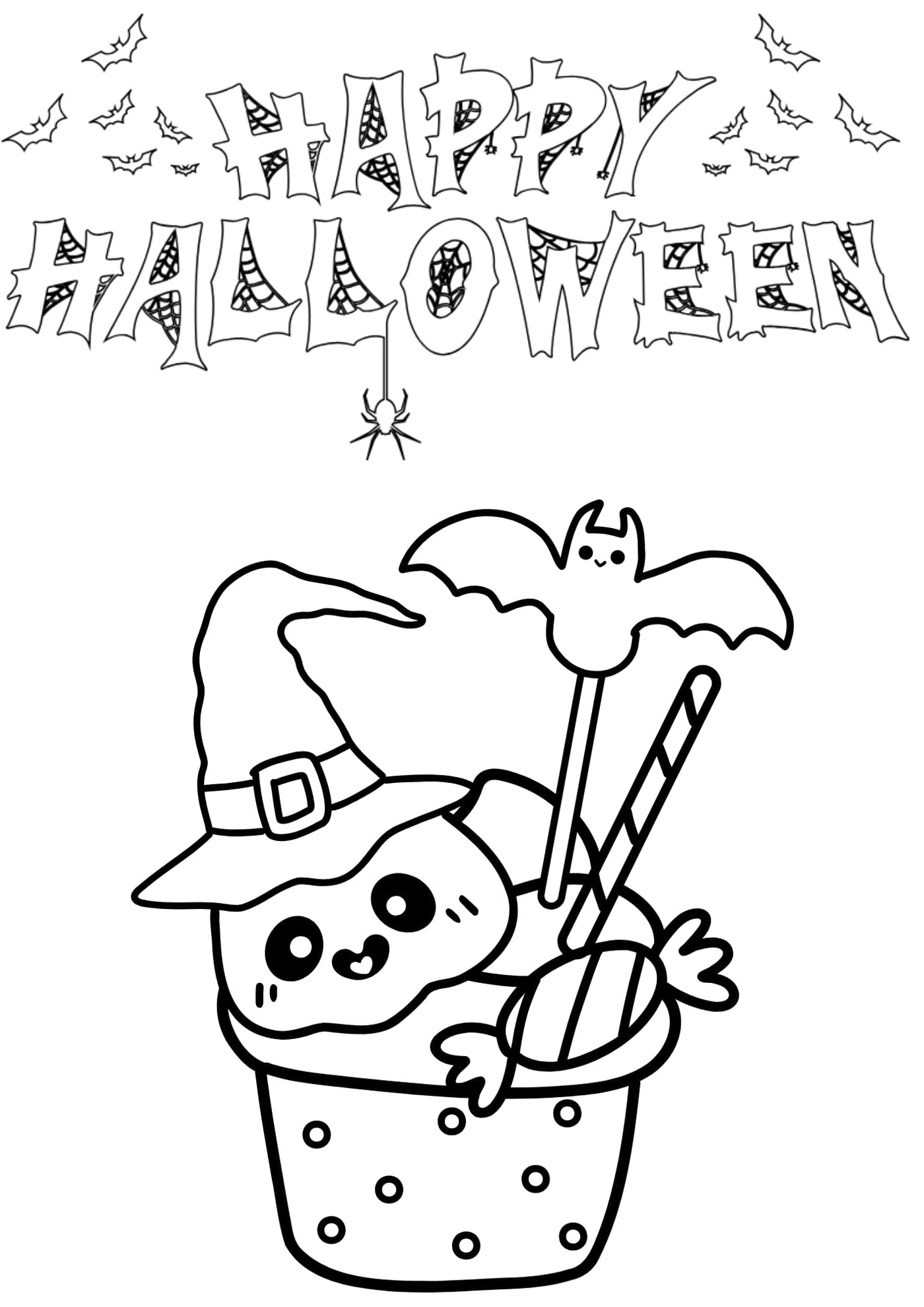 Halloween greeting cards